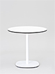 Bistrotisch Ø 75 cm, Höhe 73 cm
Tischplatte Compact-Schichtstoff anthrazit, Kern schwarz
Tischsäule/Tellerfuß pulverbeschichtet anthrazit